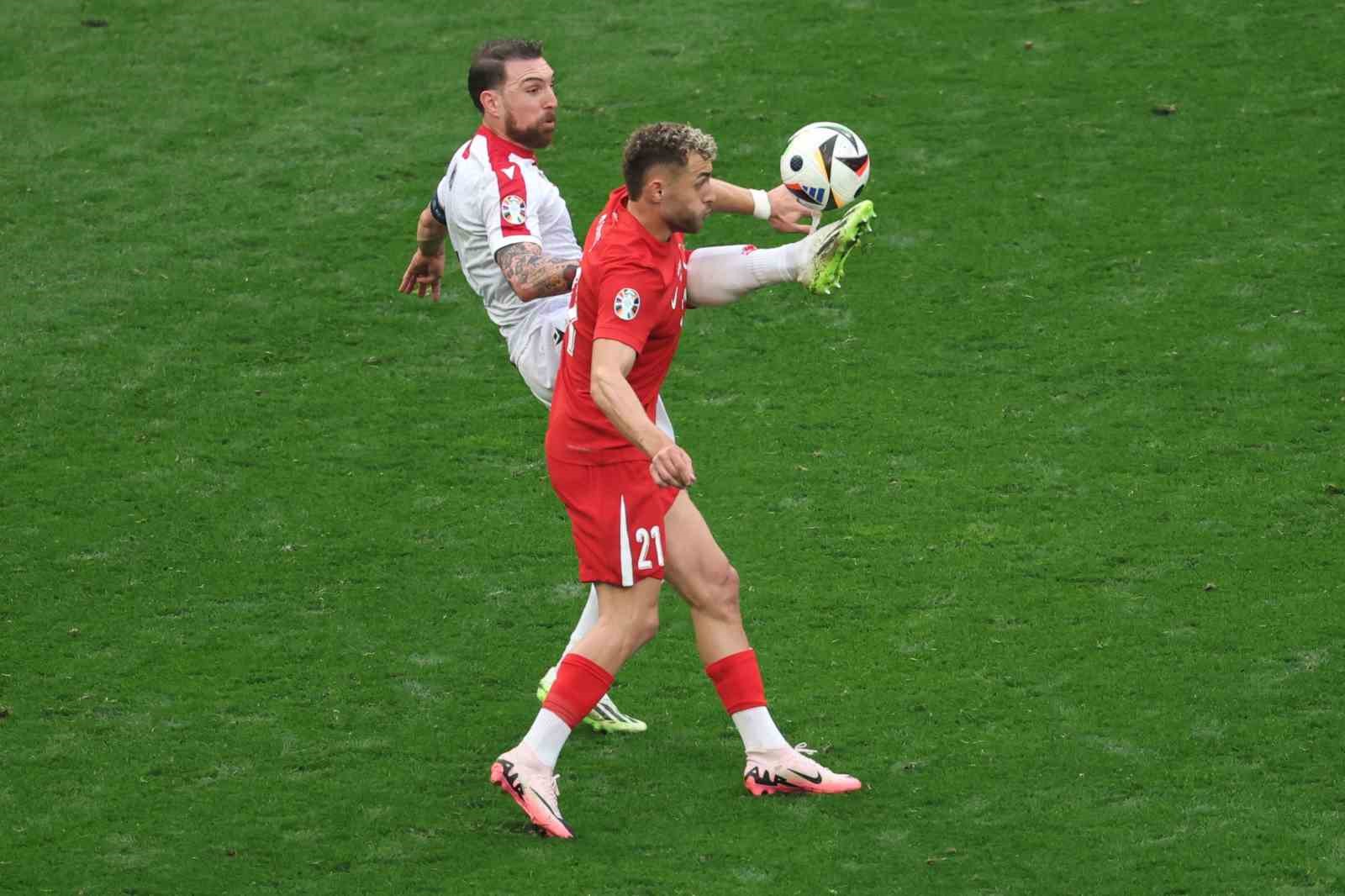 EURO 2024: Türkiye: 1 - Gürcistan: 1 (İlk yarı)
