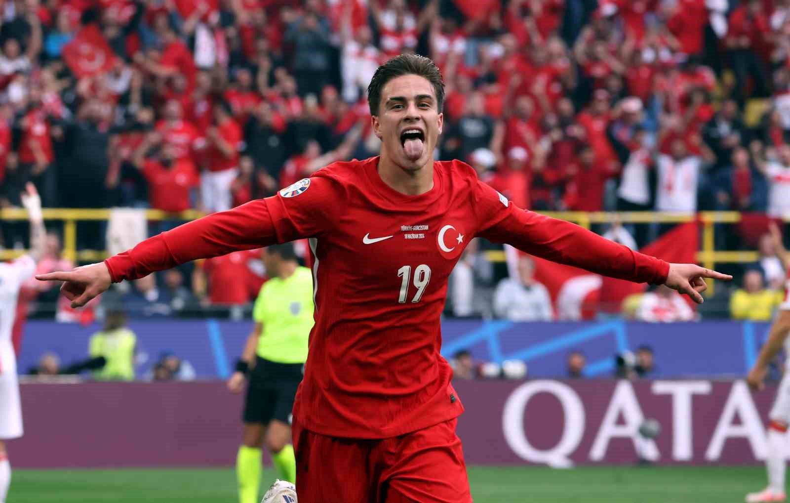 EURO 2024: Türkiye: 1 - Gürcistan: 1 (İlk yarı)
