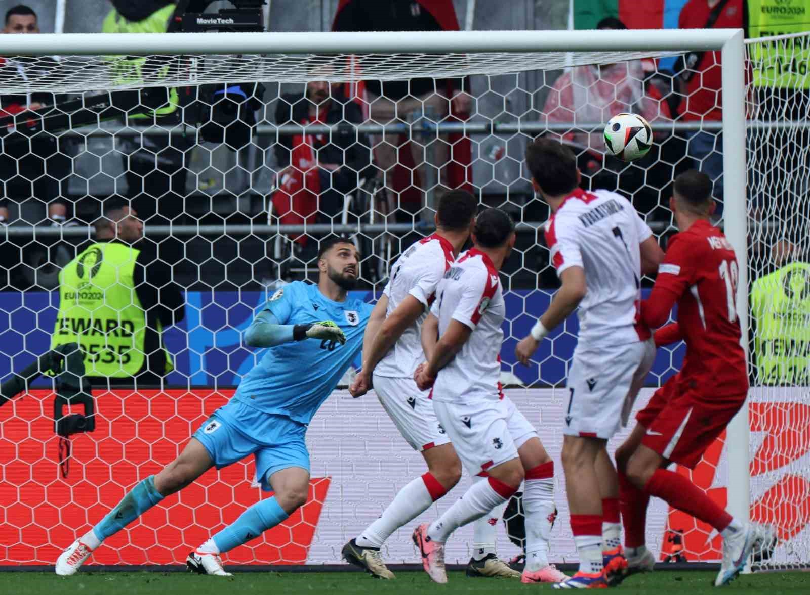 EURO 2024: Türkiye: 1 - Gürcistan: 1 (İlk yarı)
