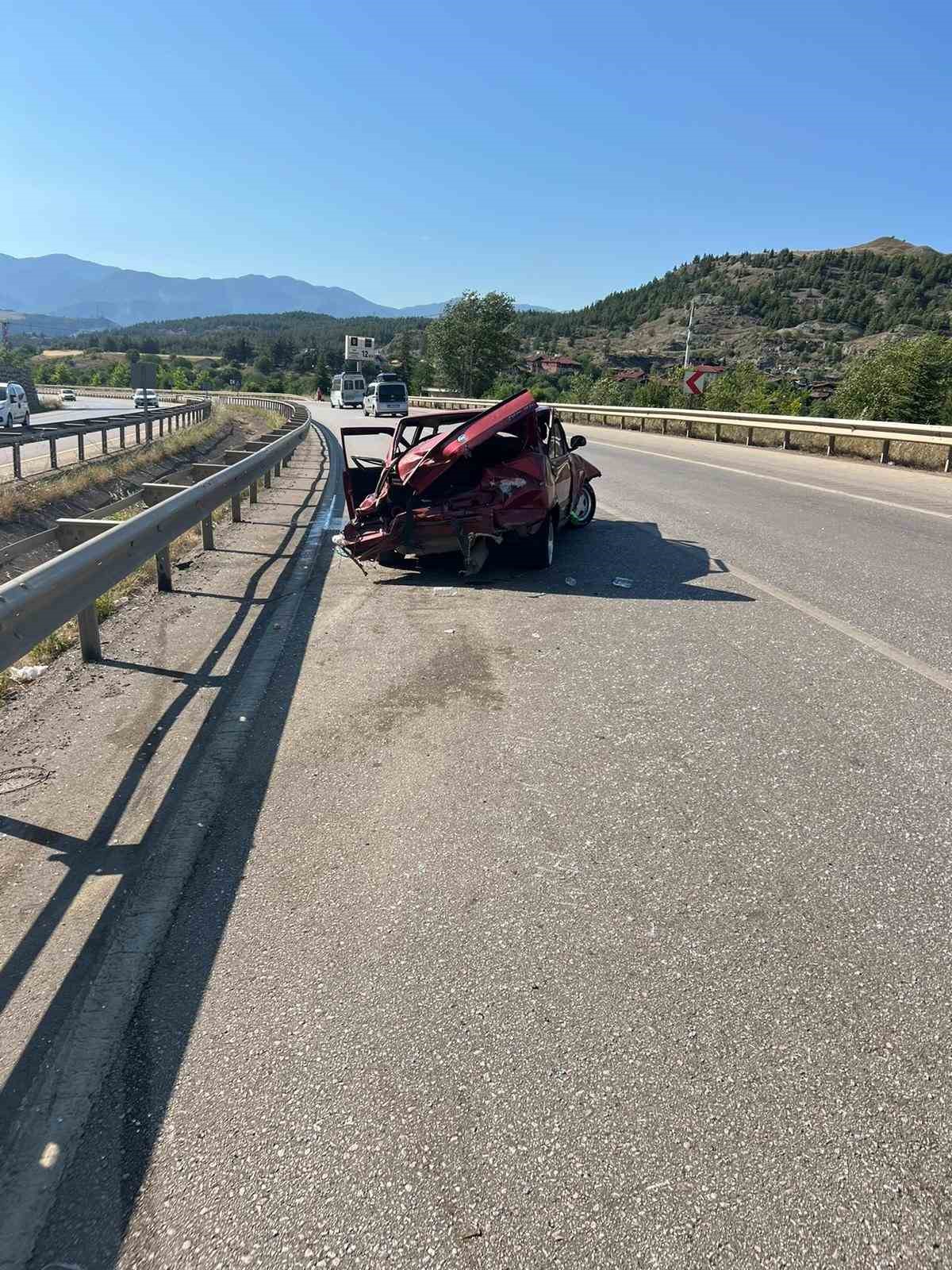 Karabük’te trafik kazası: 4 yaralı
