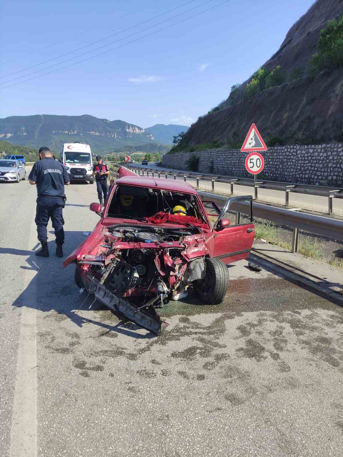 Karabük’te trafik kazası: 4 yaralı
