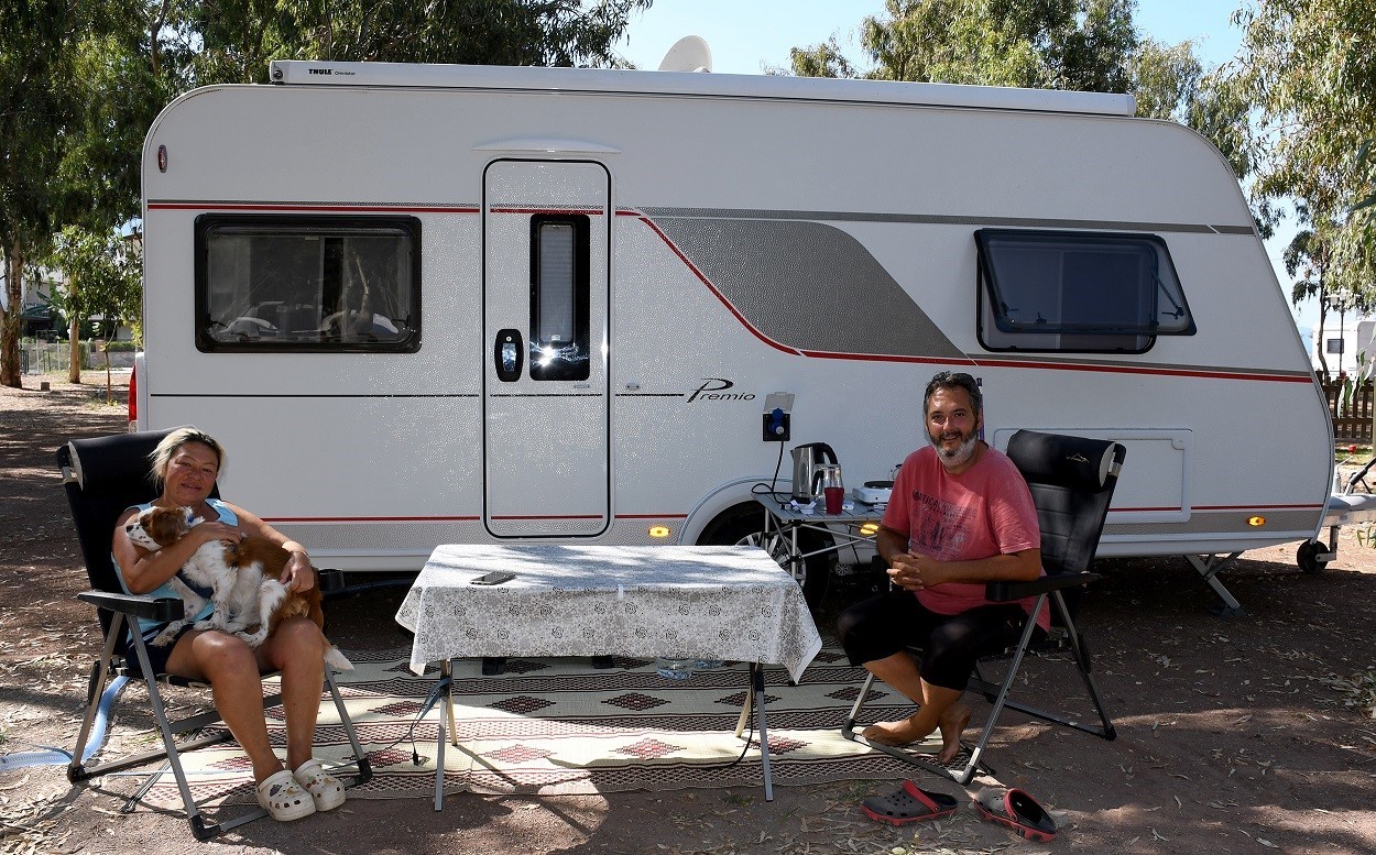 Kuşadası’nda bayram tatilinin gözdesi ‘Ada Camping’ oldu
