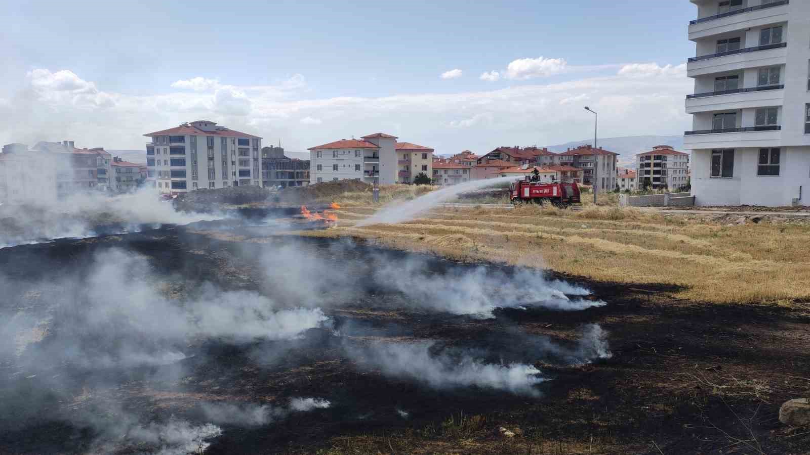 İtfaiyeden anız yangını uyarısı
