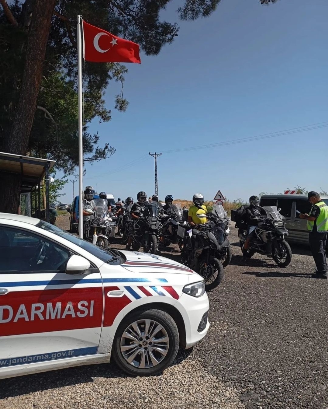 Kırklareli’de motosiklet sürücülerine bayram denetimi
