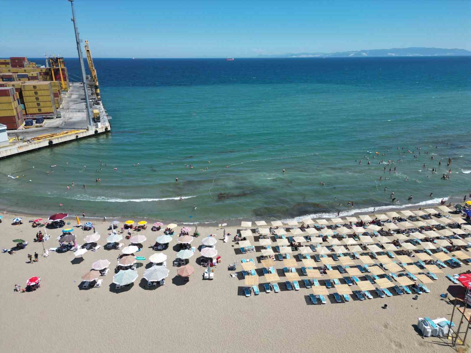 Tekirdağ sahillerinde bayram yoğunluğu
