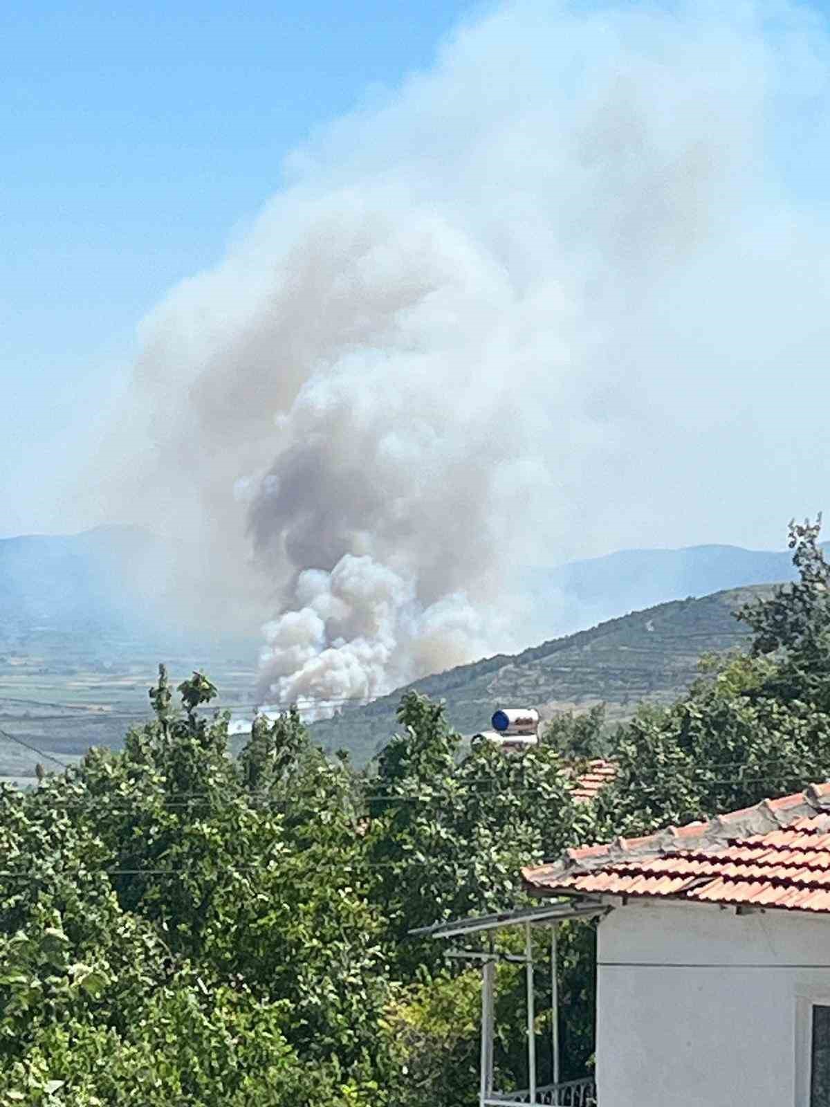 Soma’daki orman yangını kontrol altına alındı
