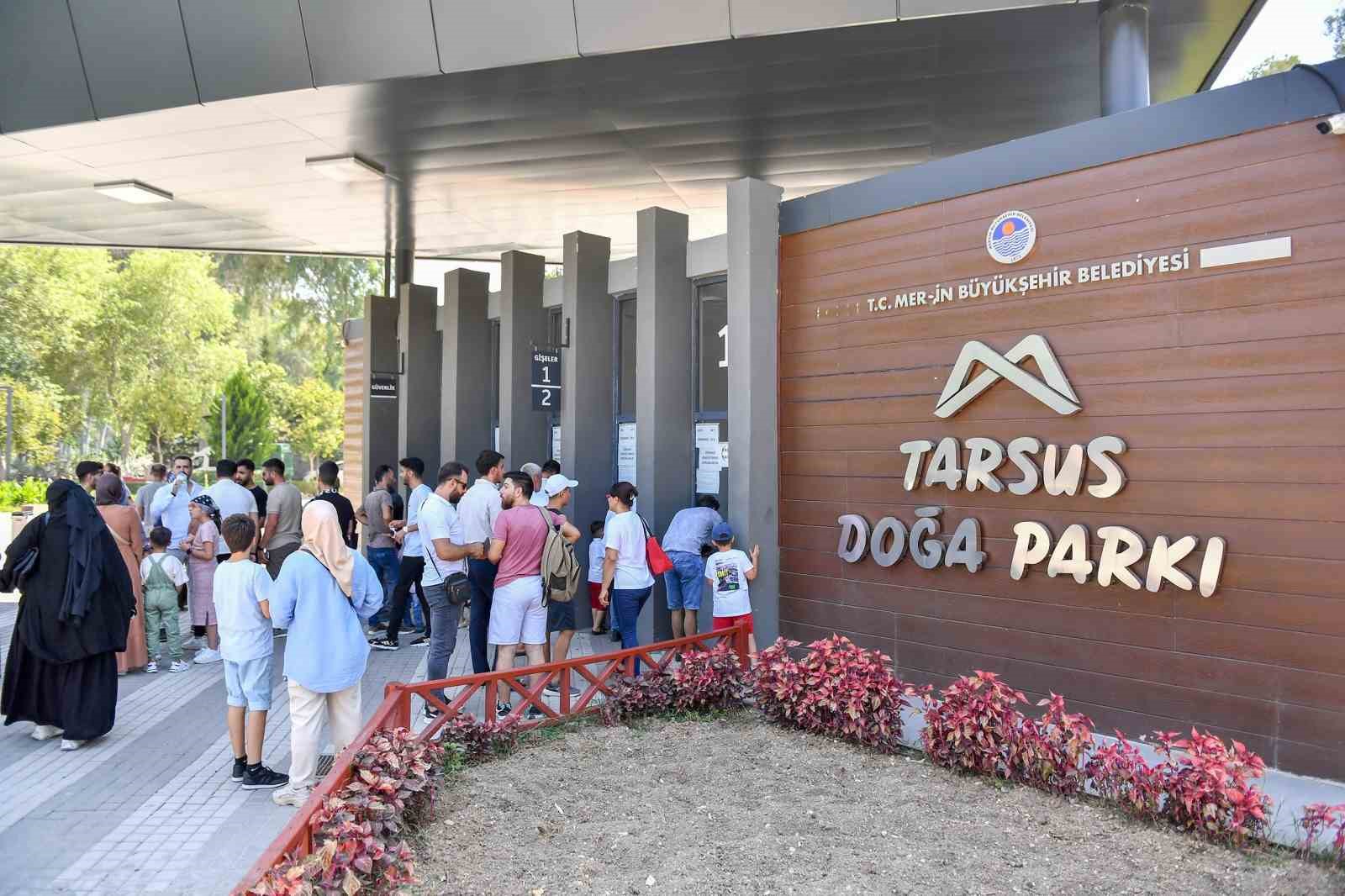 Tarsus Doğa Parkı, bayram tatilinin ilk 5 gününde 16 bine yakın kişiyi ağırladı
