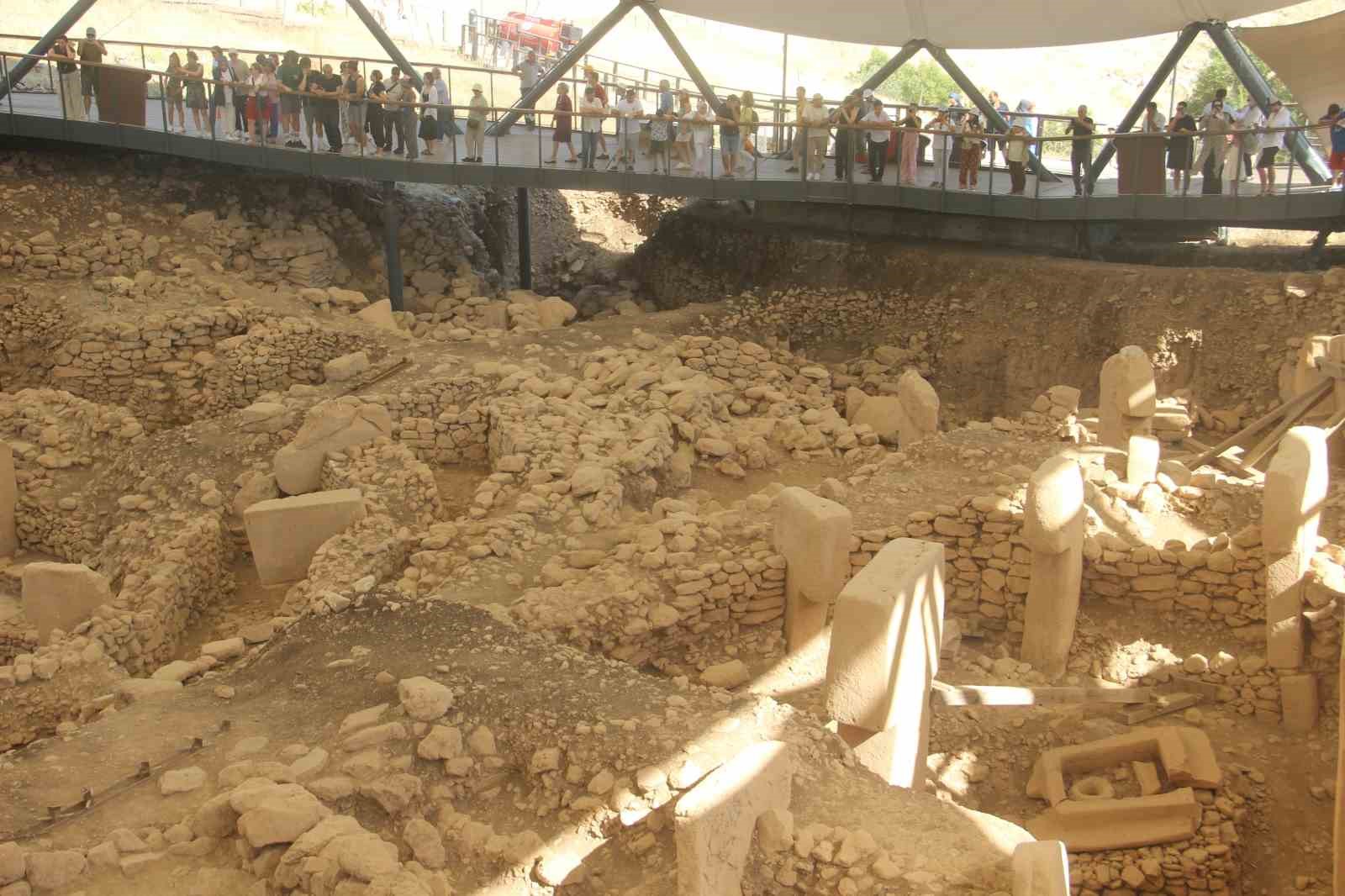 Bayram tatilinde Göbeklitepe’ye ziyaretçi akını
