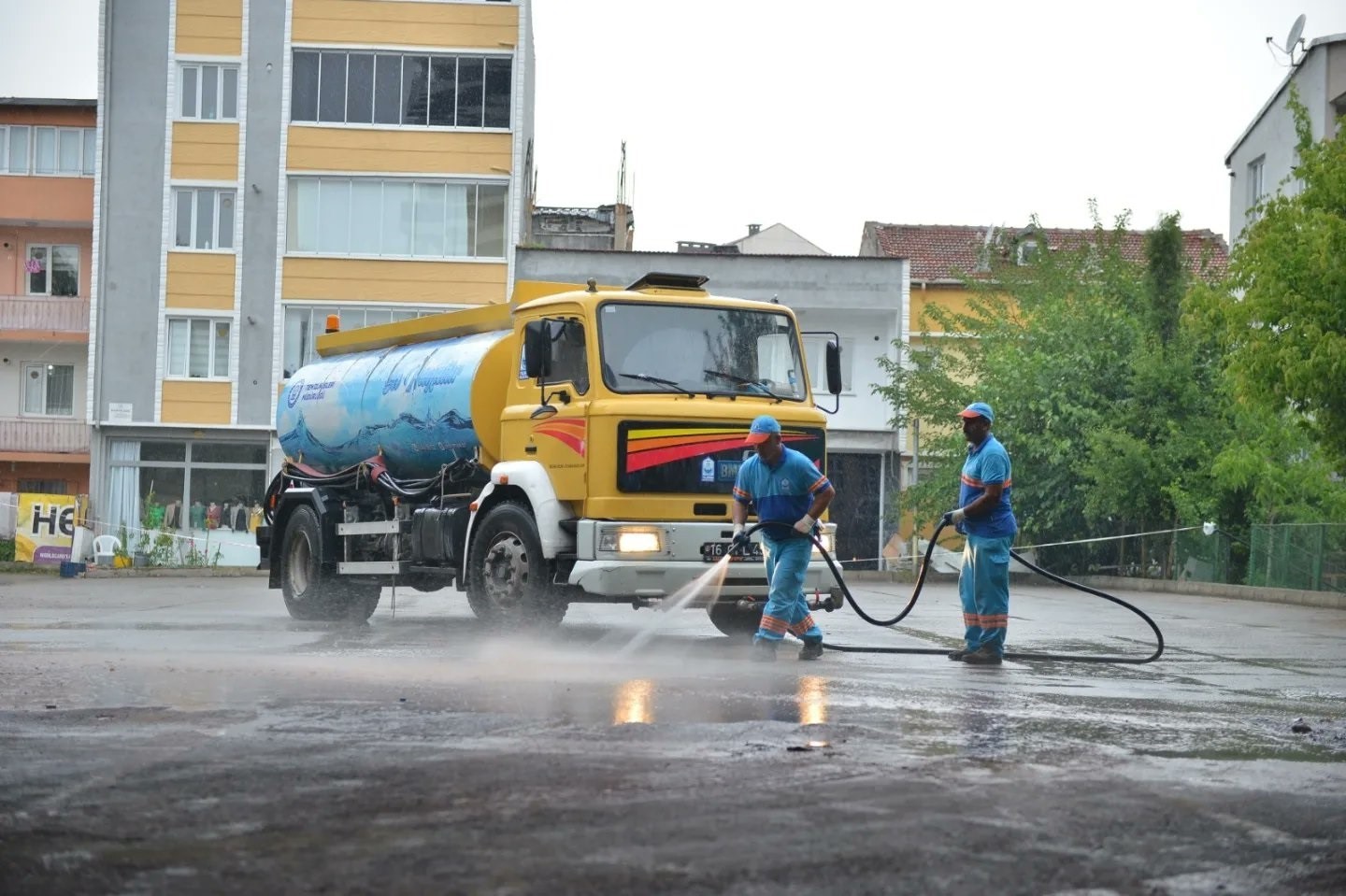 Yıldırım’da bayram sonrası yoğun temizlik
