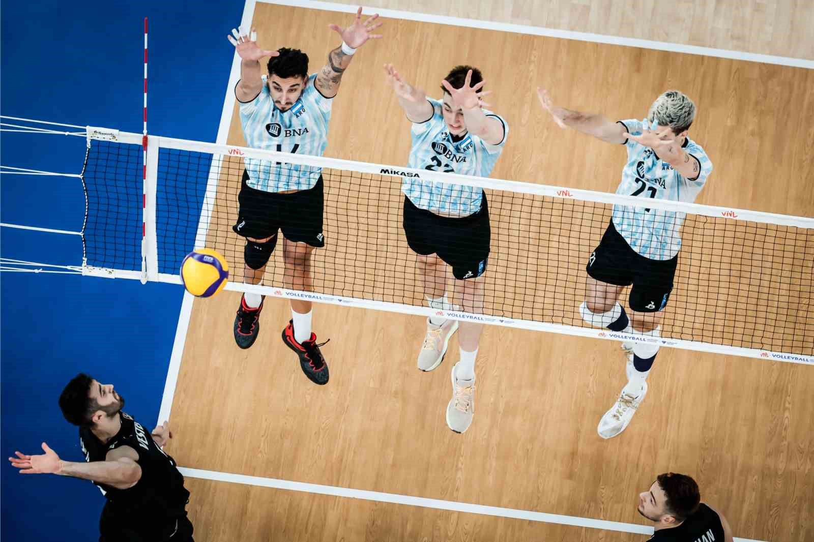 FIVB Voleybol Milletler Ligi: Türkiye: 0 - Arjantin: 3
