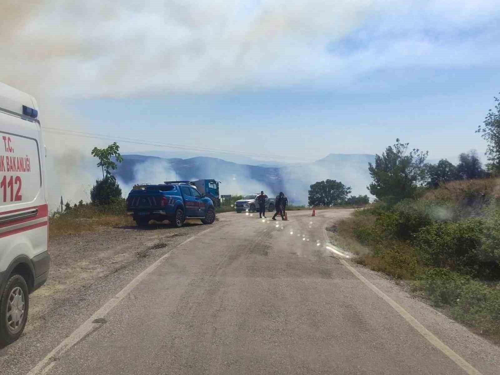 Bursa’daki orman yangını devam ediyor
