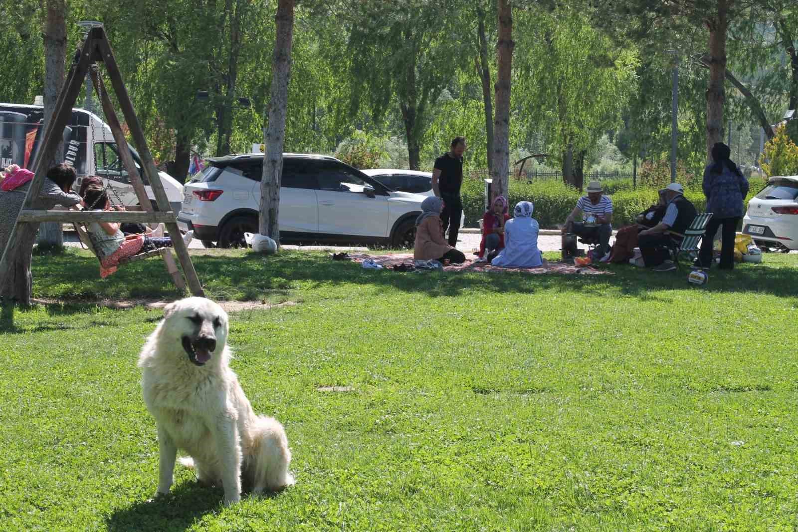 Bayburt’ta piknik alanları doldu
