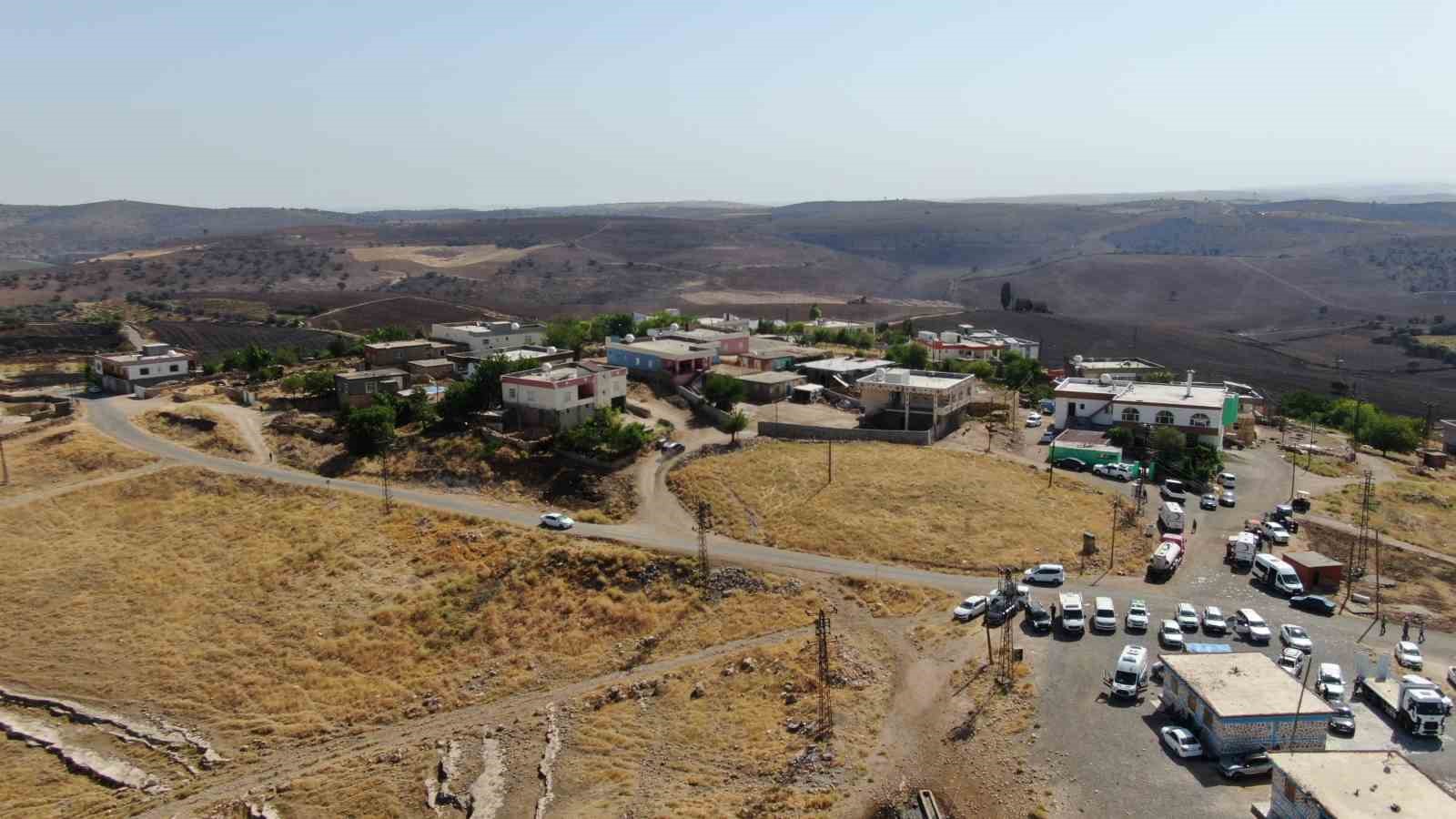 Diyarbakır’da yangında zarar gören alanlar havadan görüntülendi
