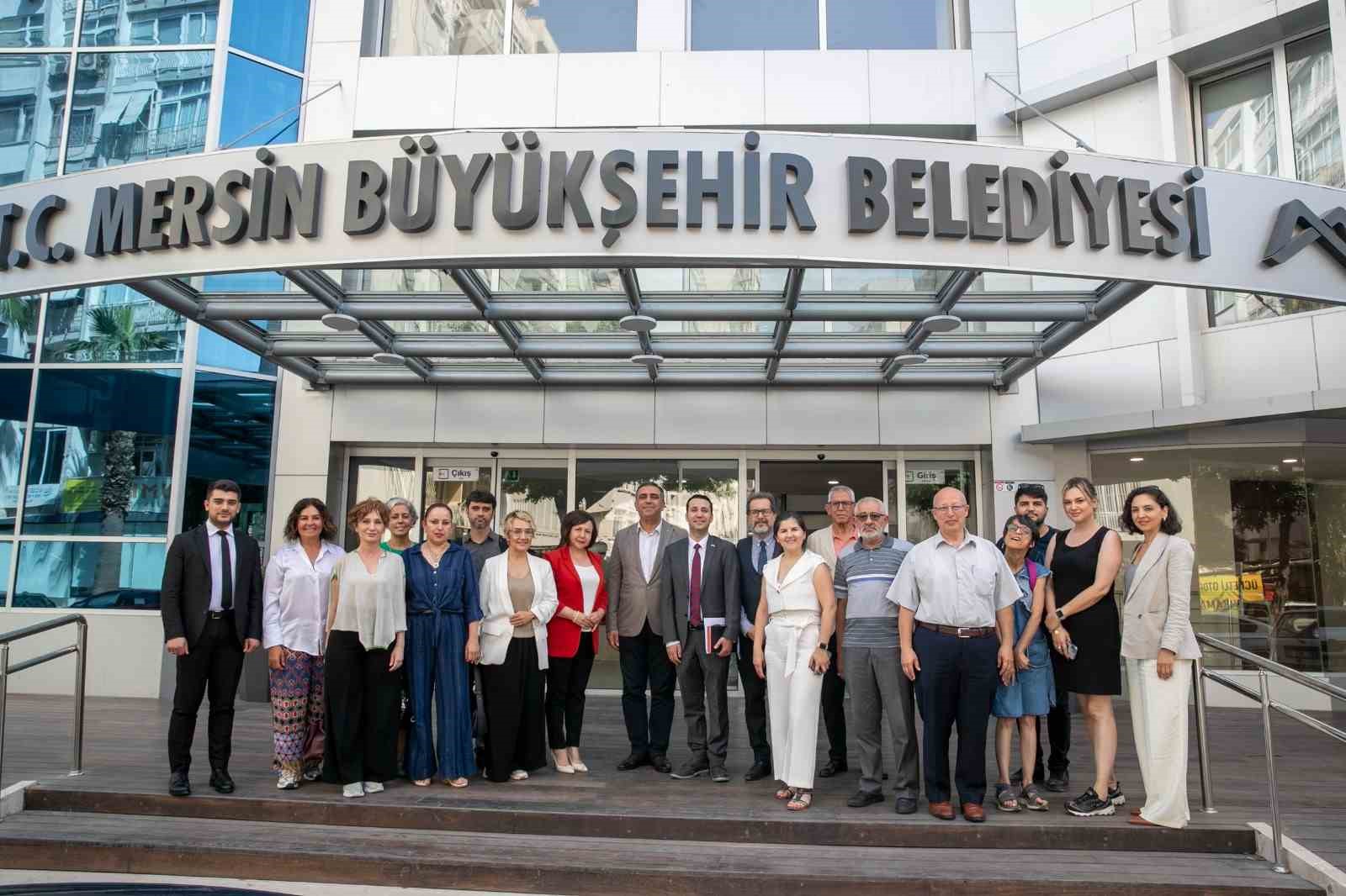 UNDP proje ekibi Mersin’de
