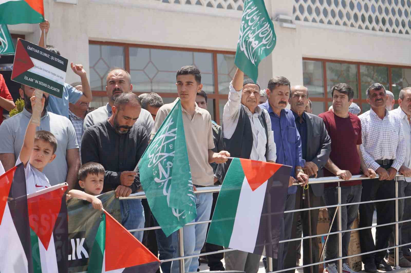 Şırnak’ta İsrail’e tepki
