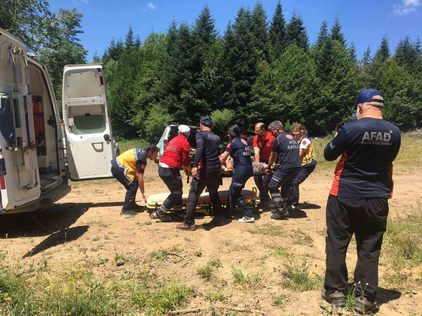 9 gündür kayıp olarak aranan kadın, ormanlık alanda bulundu
