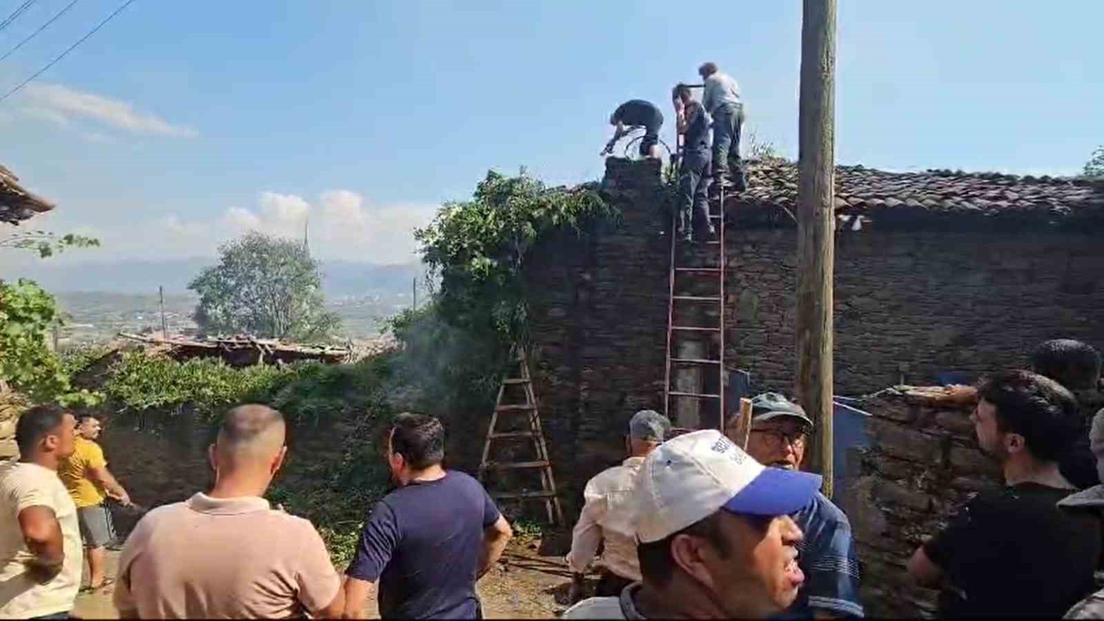 Bozdoğan’da facianın eşiğinden dönüldü
