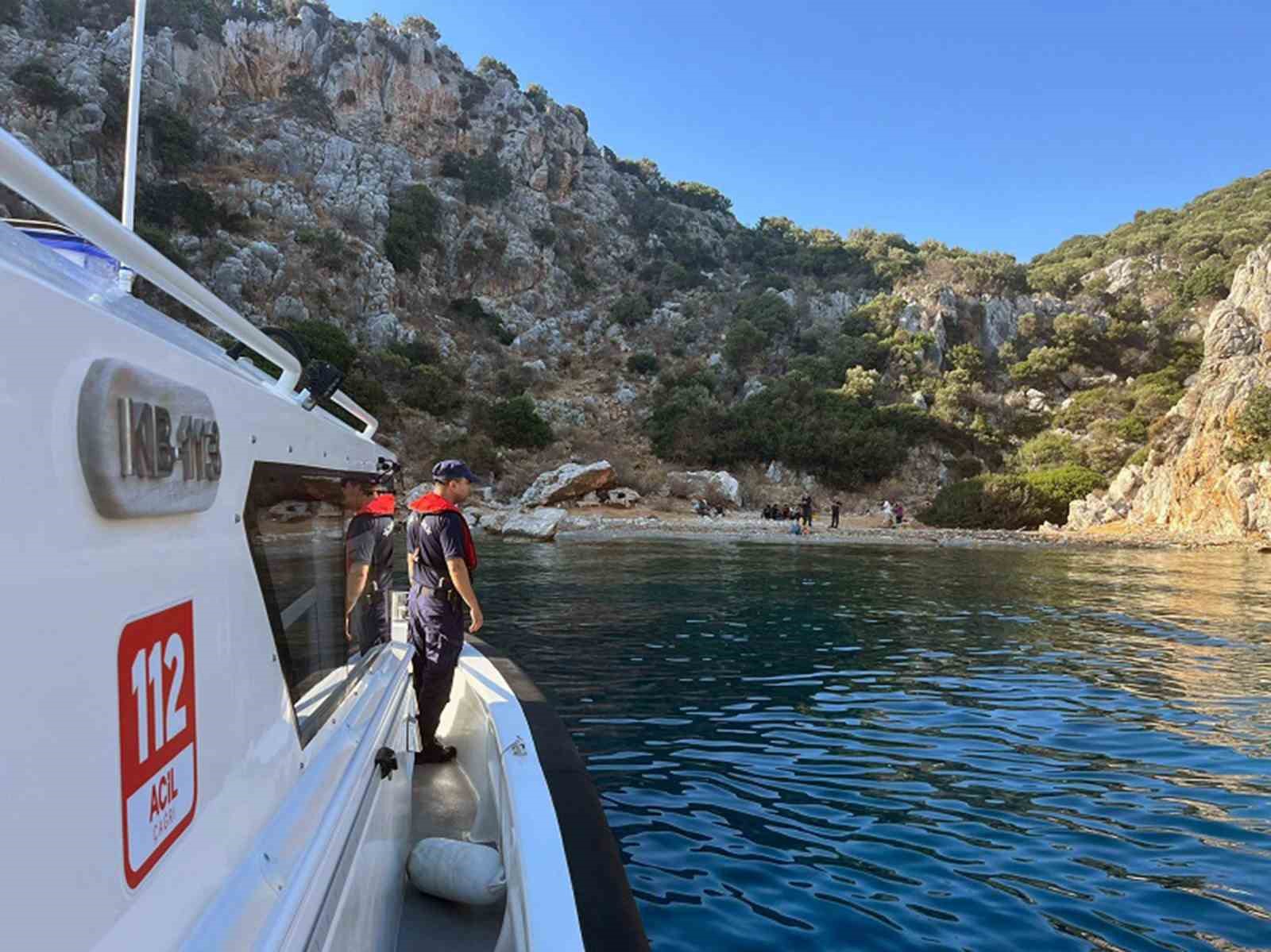 Marmaris Taşlıca’da göçmen kaçakçılığı şüphelisi ve 18 düzensiz göçmen yakalandı
