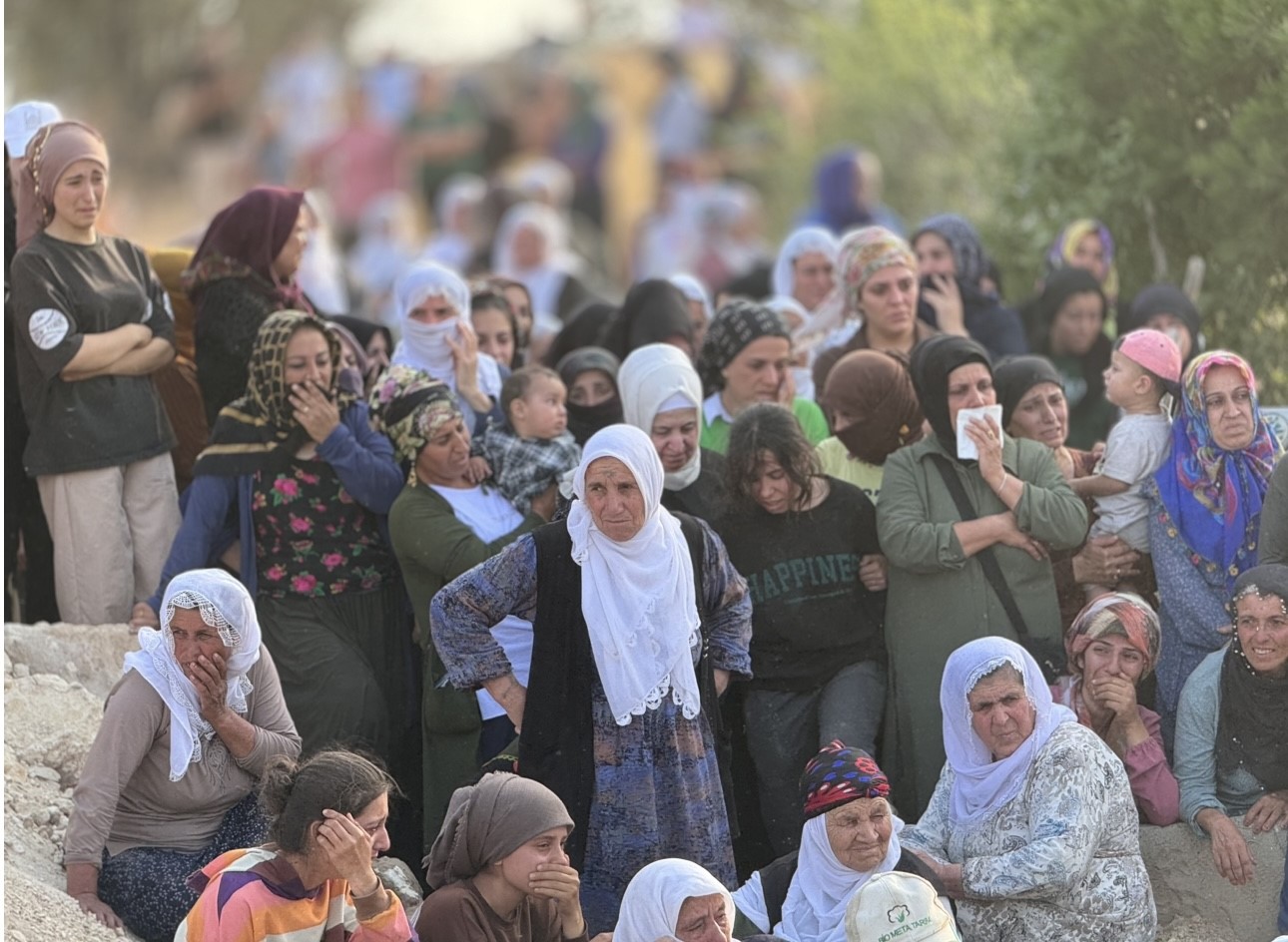 Mardin’deki yangında hayatını kaybeden 2 vatandaş defnedildi
