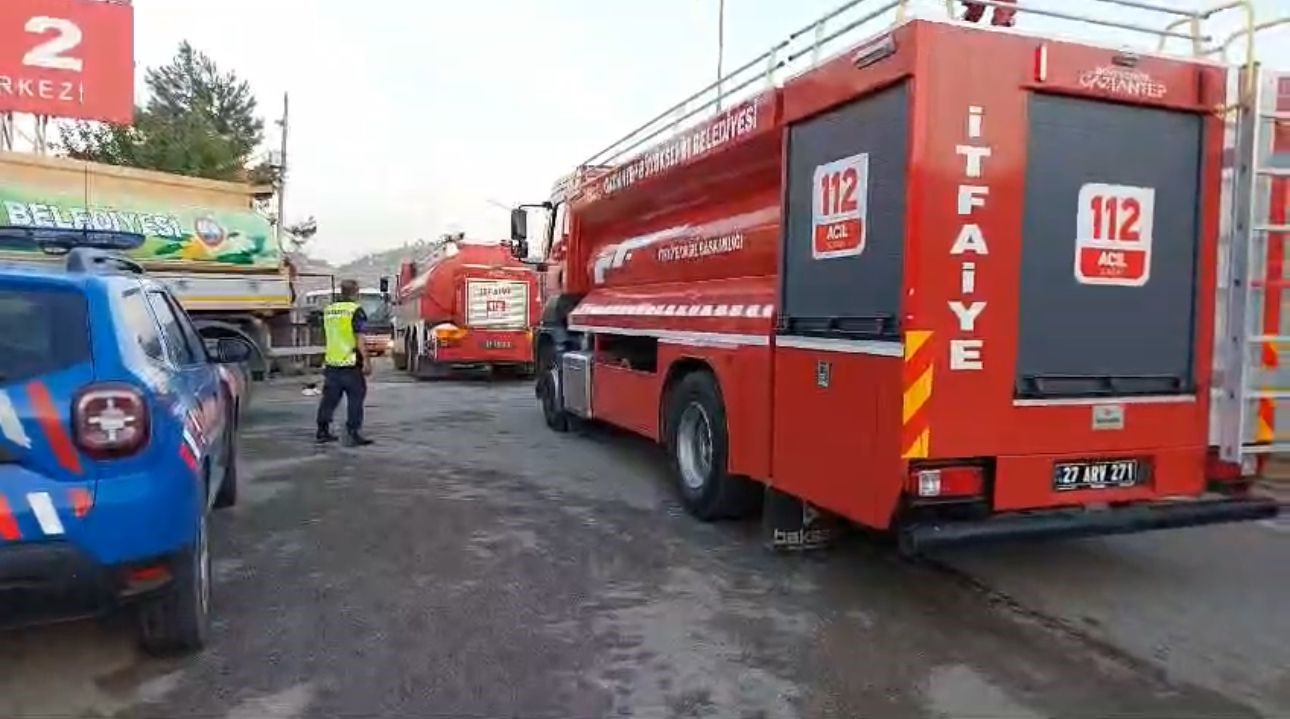 Gaziantep’te trafo yangını geçici barınma merkezine sıçradı
