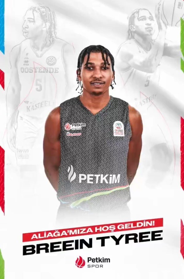 Breein Tyree, Aliağa Petkimspor’da
