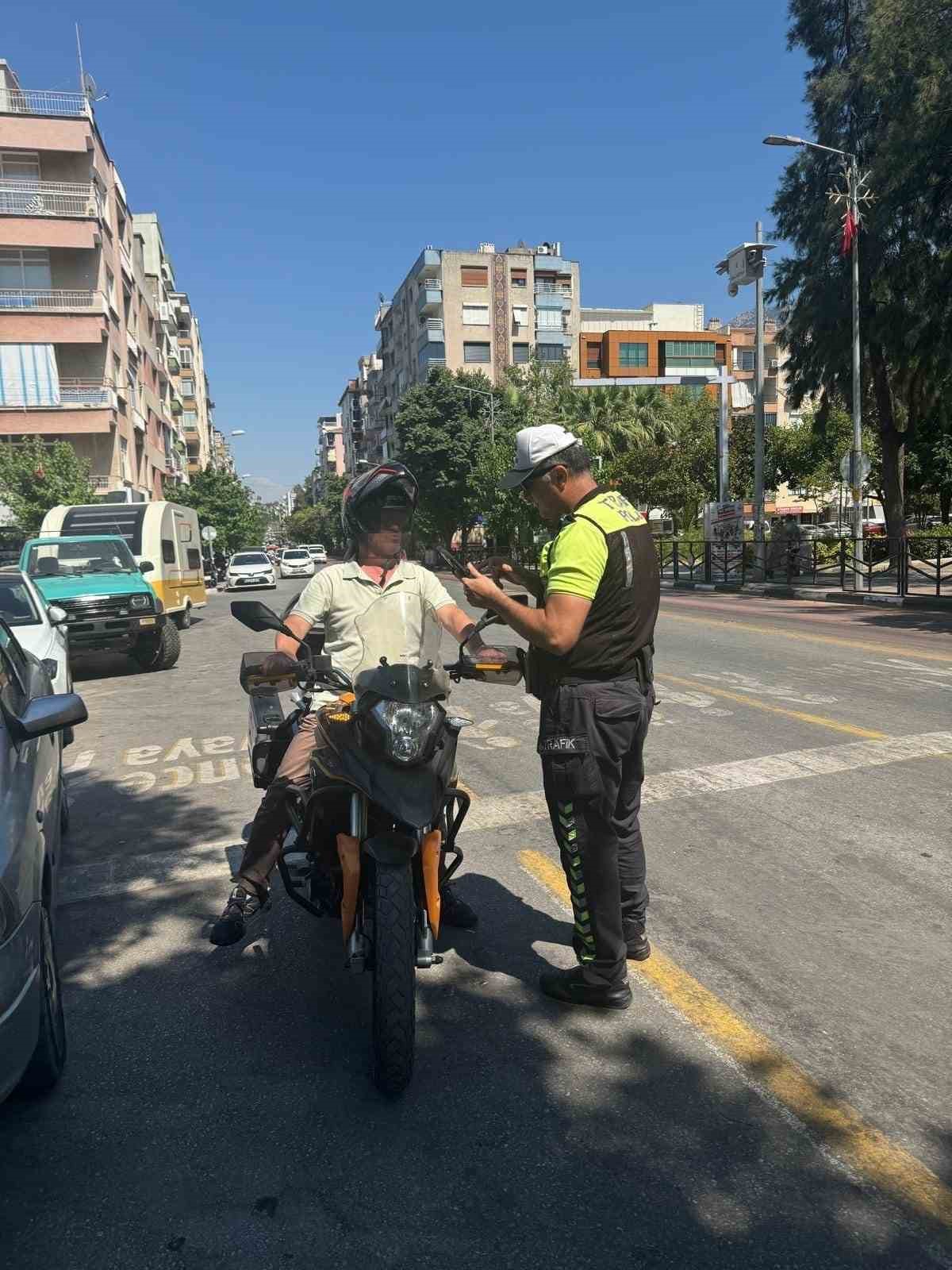 Manisa motosikletlere denetim
