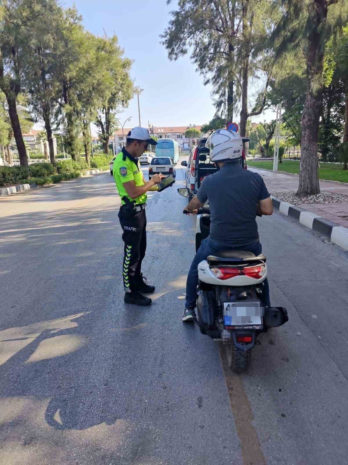 Manisa motosikletlere denetim
