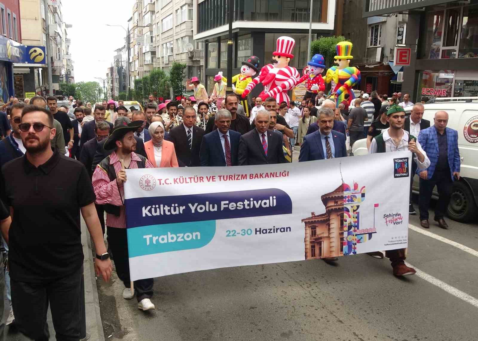 Türkiye Kültür Yolu Festivalleri Trabzon’la sürüyor
