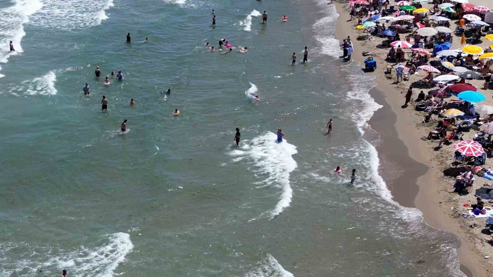 Tekirdağ sahillerinde bayram tatili yoğunluğu devam ediyor
