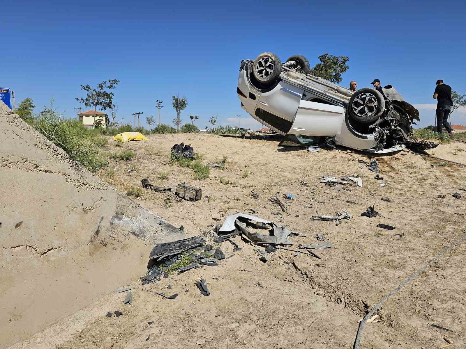 Aksaray’da trafik kazası: 2’si çocuk 3 yaralı
