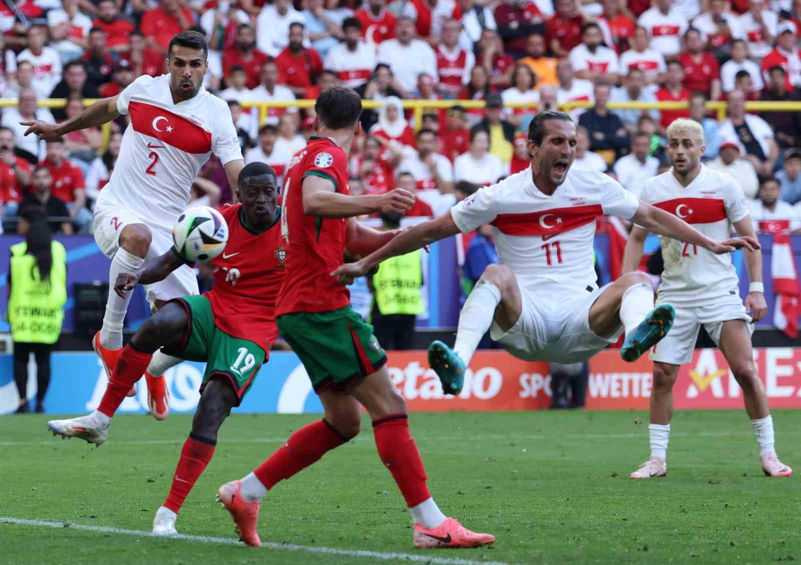 EURO 2024: Türkiye: 0 - Portekiz: 3 (Maç sonucu)
