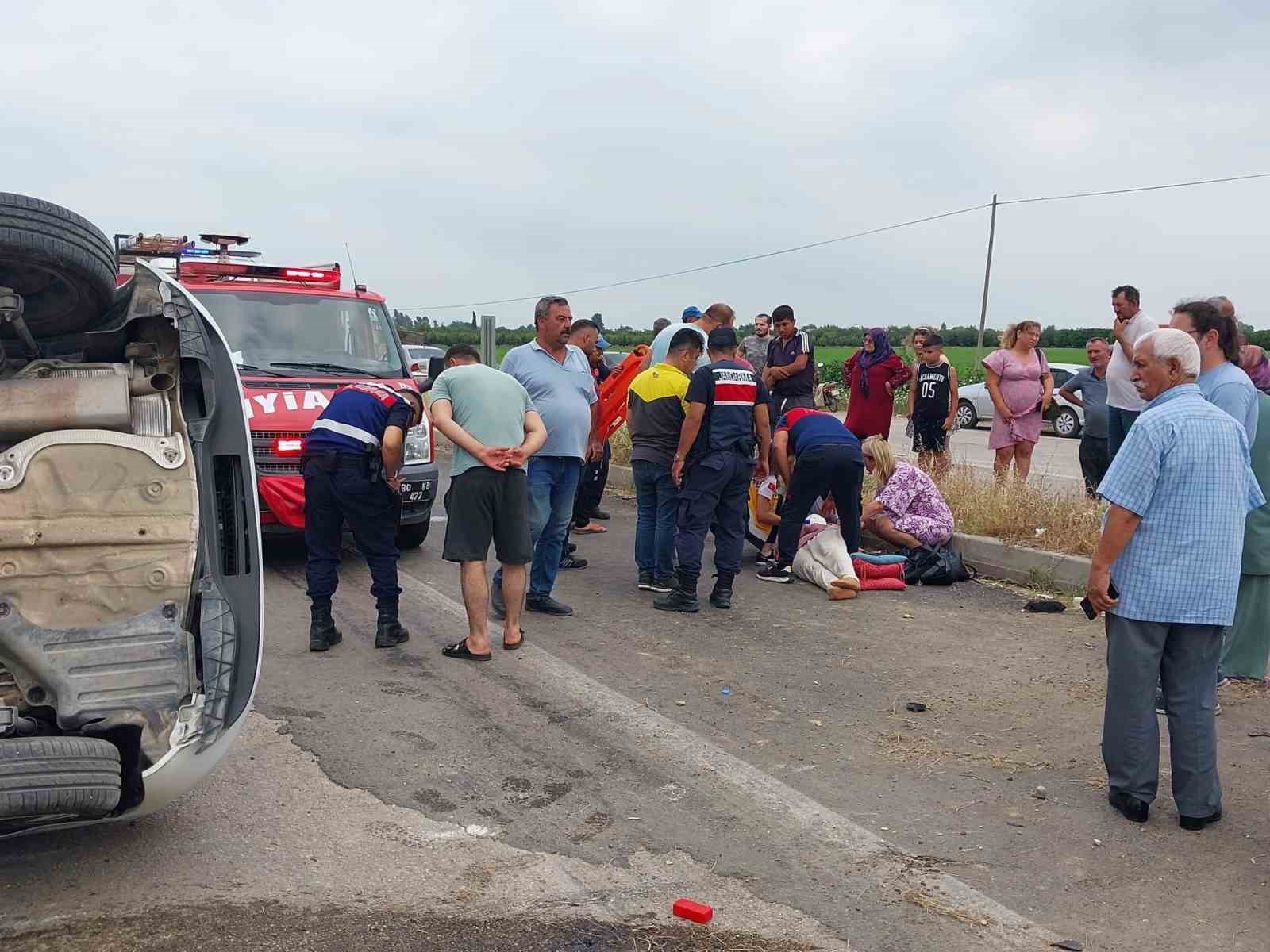 Kozan’da trafik kazası: 3 yaralı
