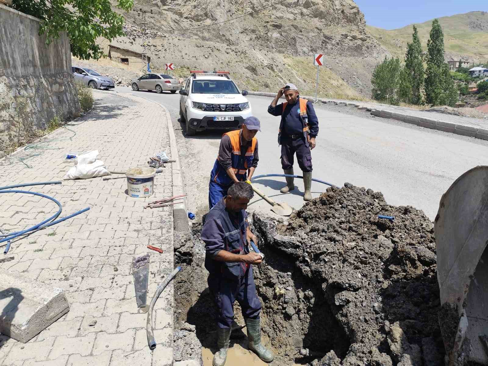 Belediye ekipleri 9 günde 112 arızayı giderdi
