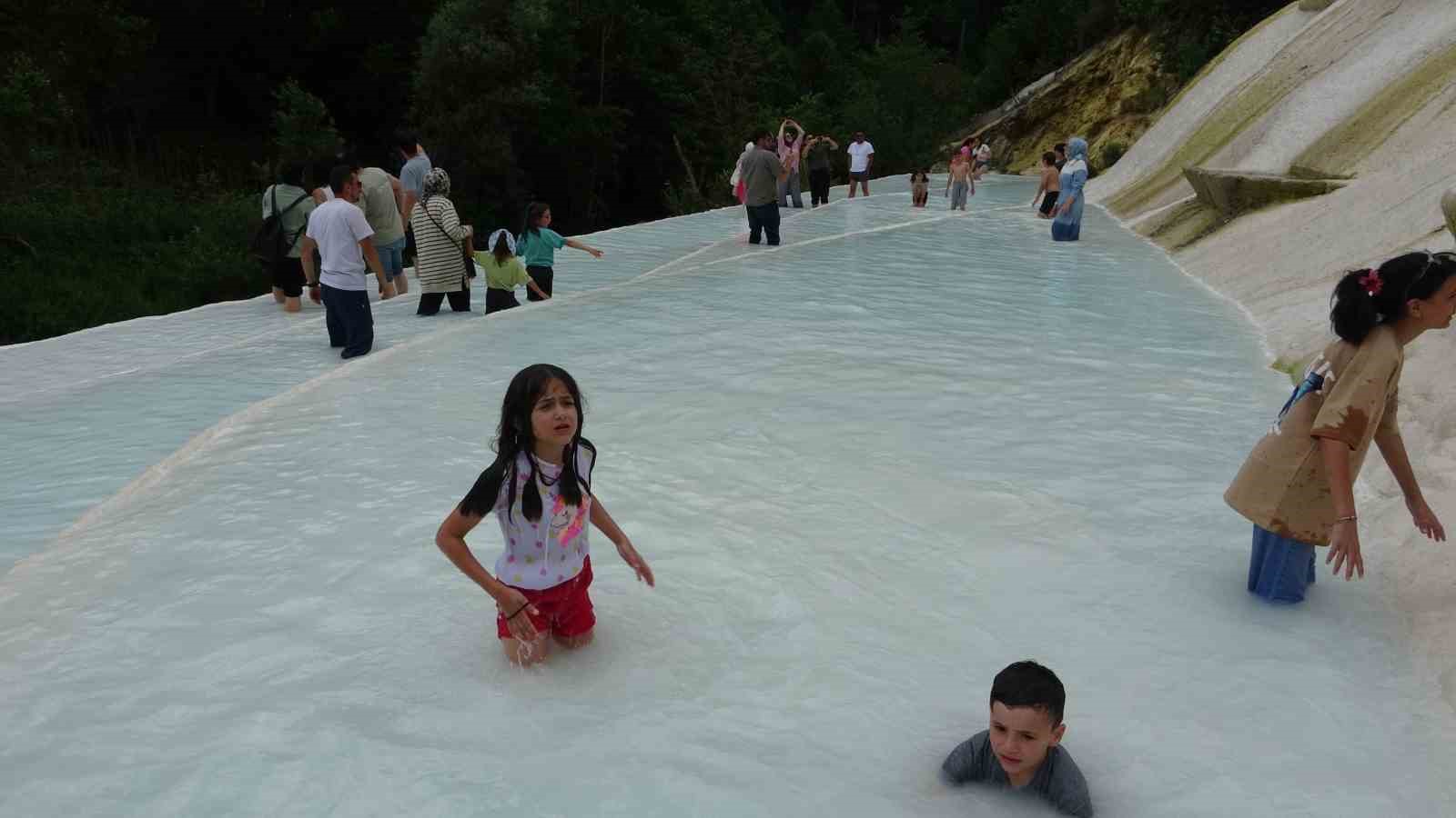 Giresun’un Pamukkale’sini 9 günde 30 bin kişi ziyaret etti
