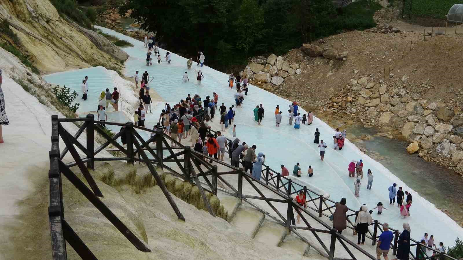 Giresun’un Pamukkale’sini 9 günde 30 bin kişi ziyaret etti
