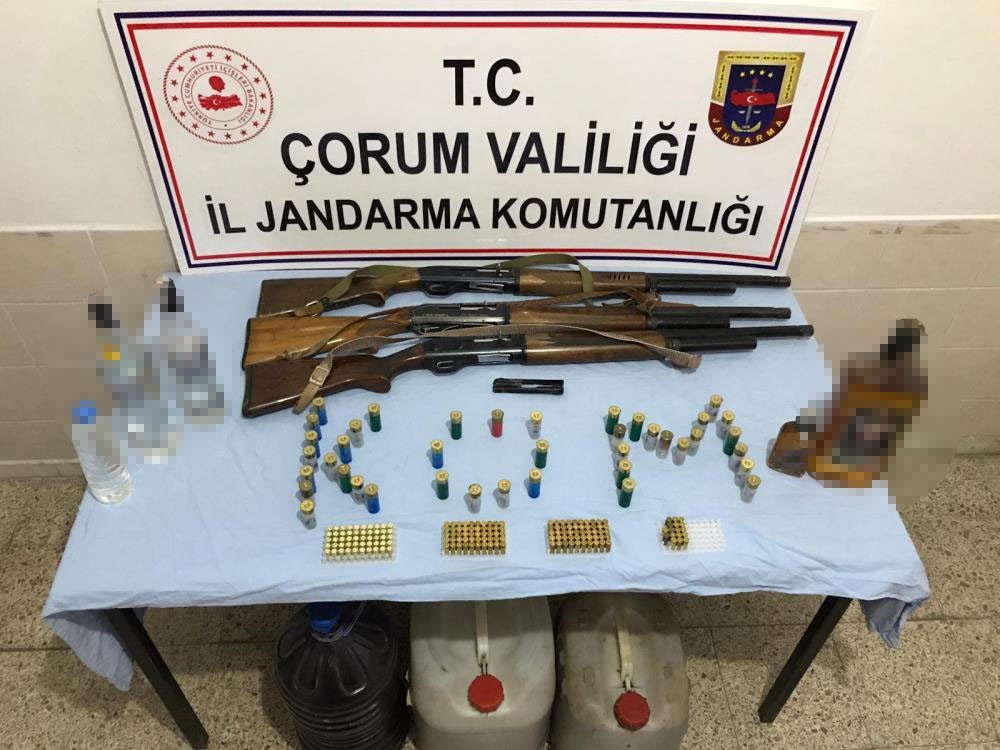 Çorum İl Jandarma Komutanlığı’ndan suçları aydınlatmada büyük başarı
