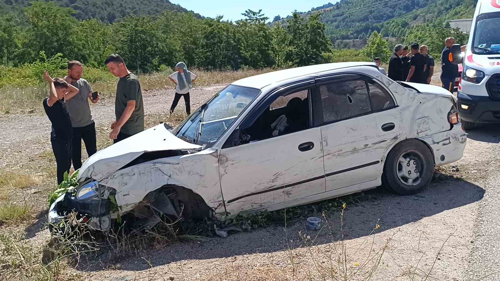 Tokat’ta trafik kazası: 3 yaralı
