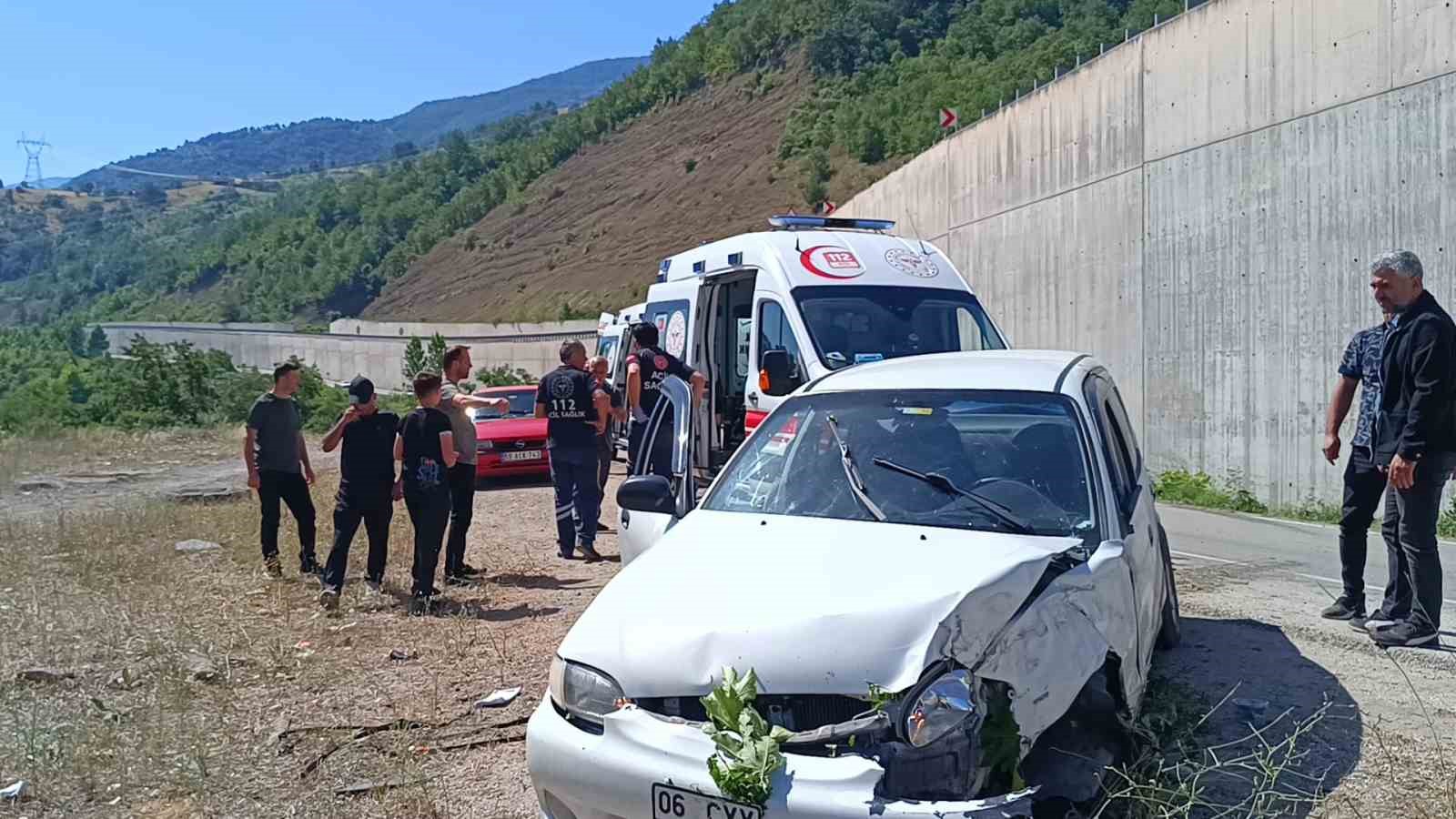 Tokat’ta trafik kazası: 3 yaralı
