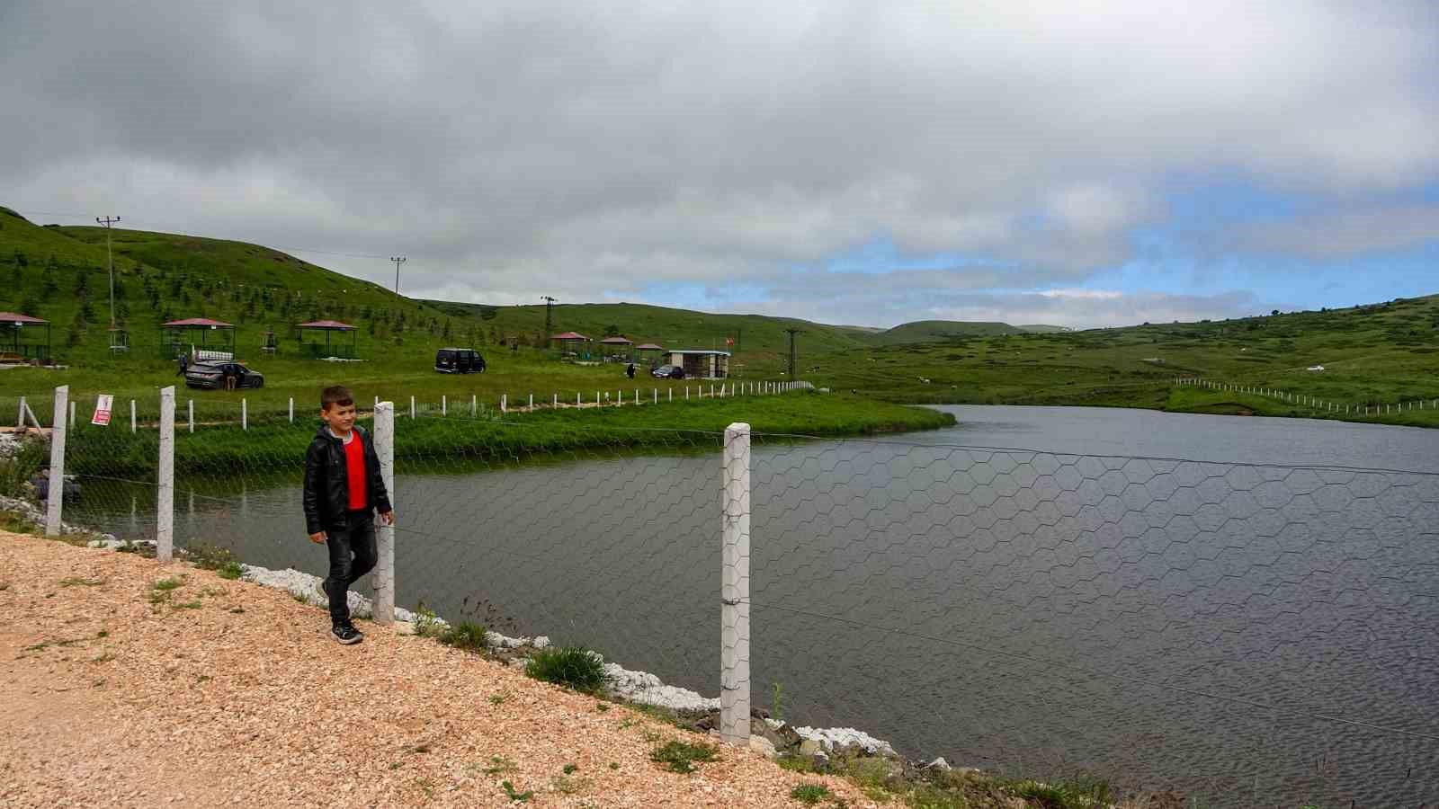 Sıcaktan bunalan Tokatlılar, doğal klimada serinliyor
