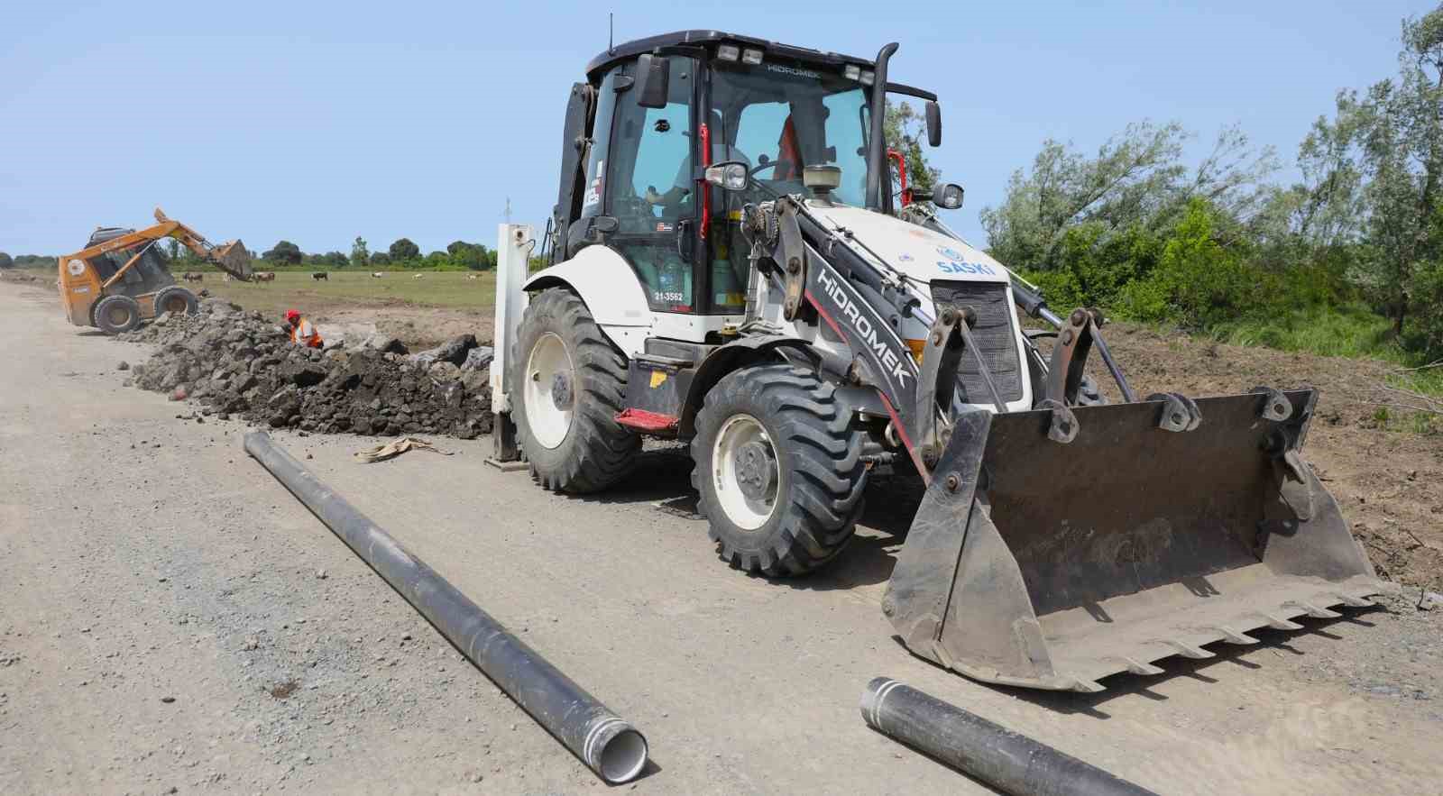 Yeni OSB’nin altyapı çalışması hızla ilerliyor
