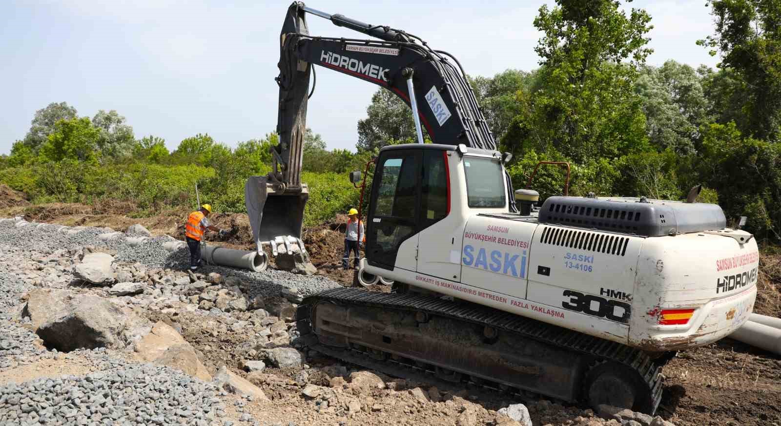 Yeni OSB’nin altyapı çalışması hızla ilerliyor
