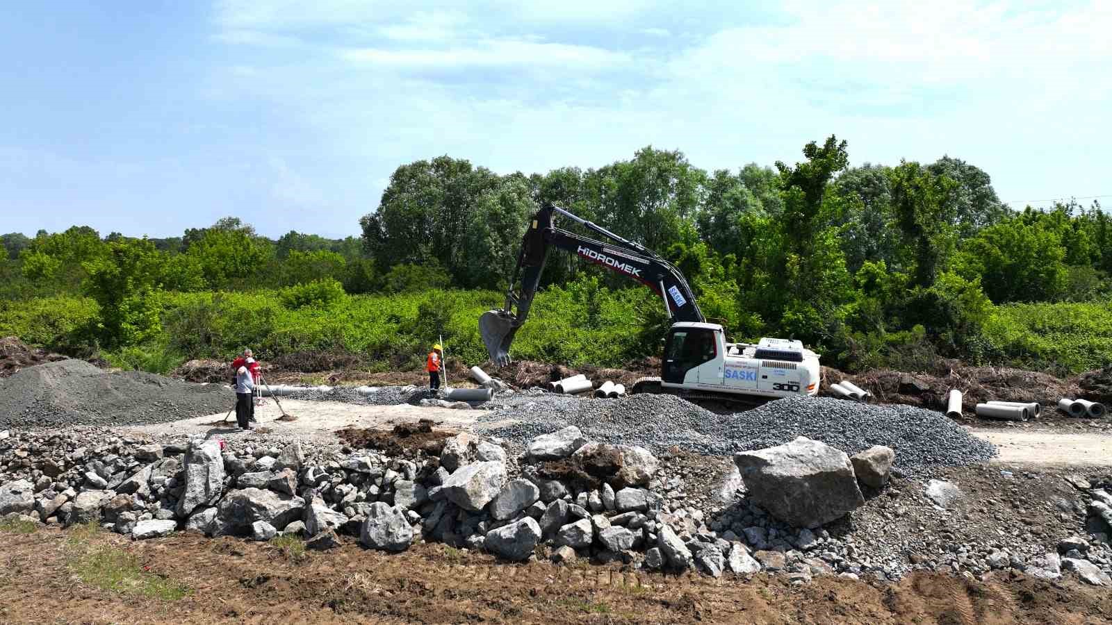 Yeni OSB’nin altyapı çalışması hızla ilerliyor
