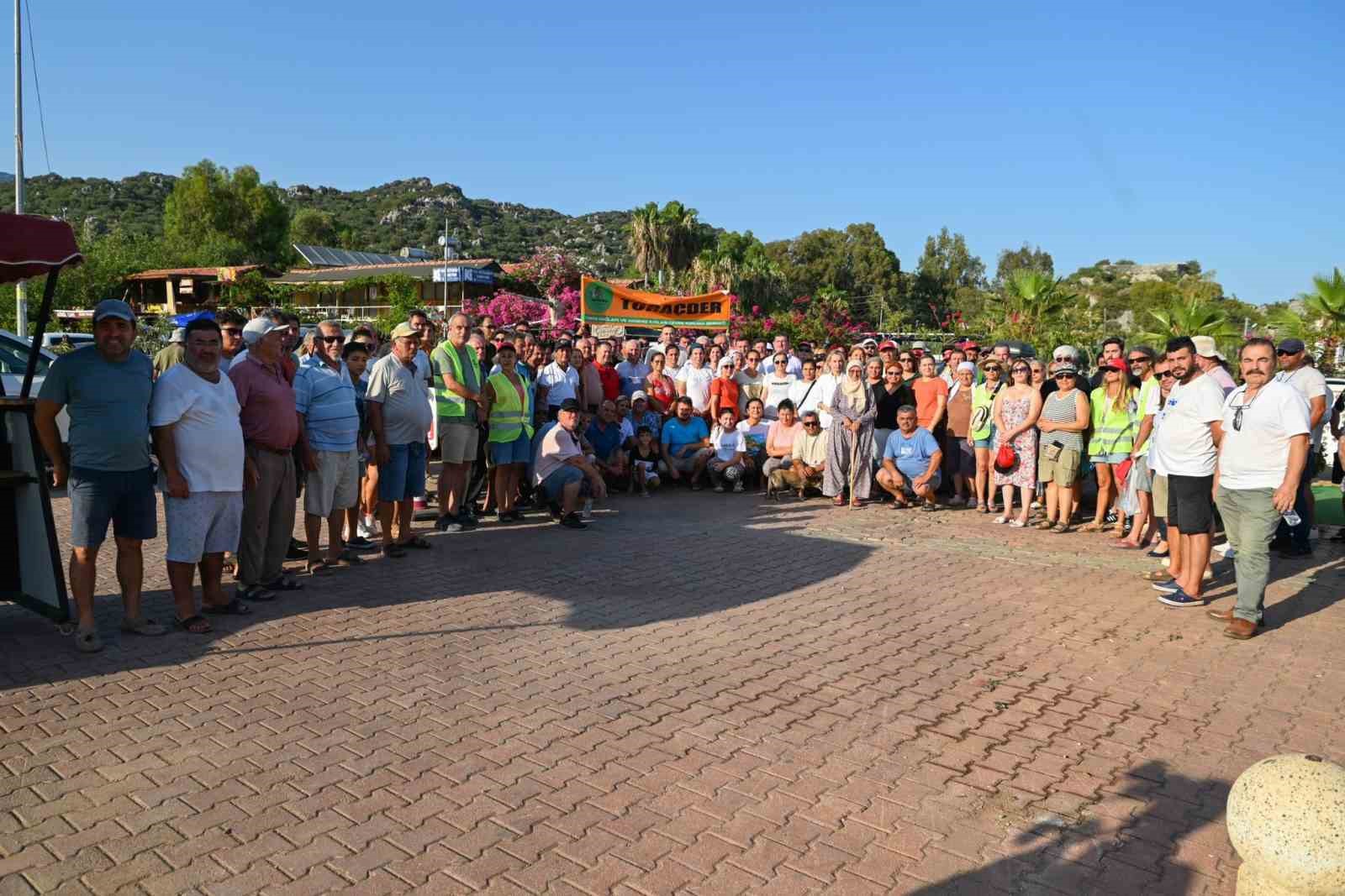 Kekova’da iskele ihalesine tepki
