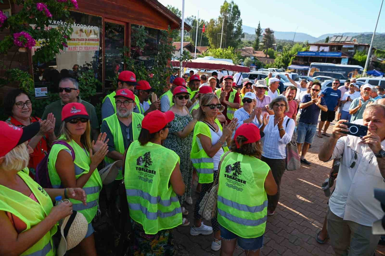 Kekova’da iskele ihalesine tepki
