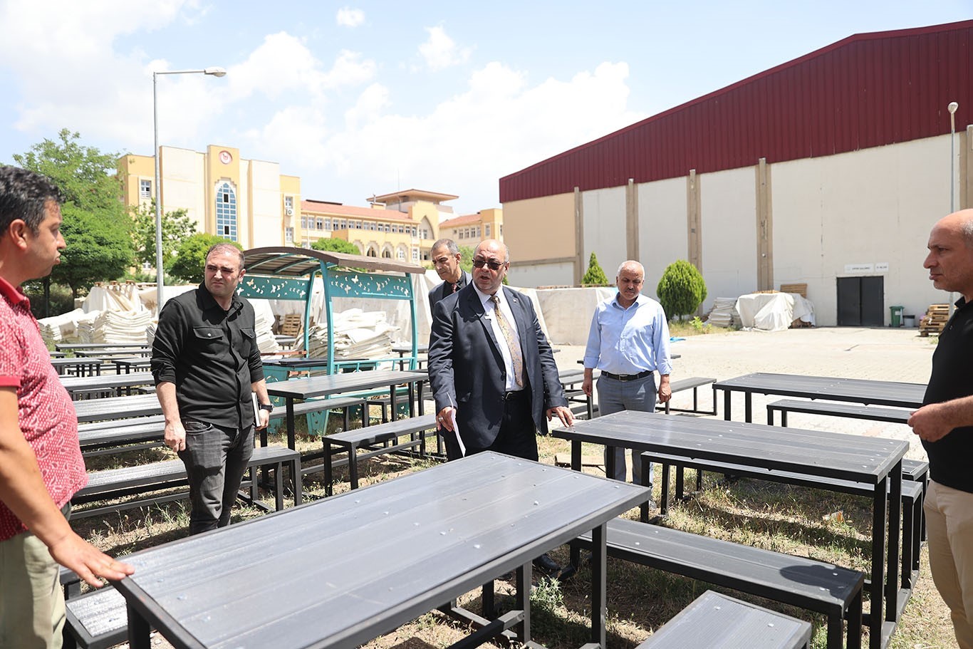 Meslek liseleriler Dulkadiroğlu için üretiyor
