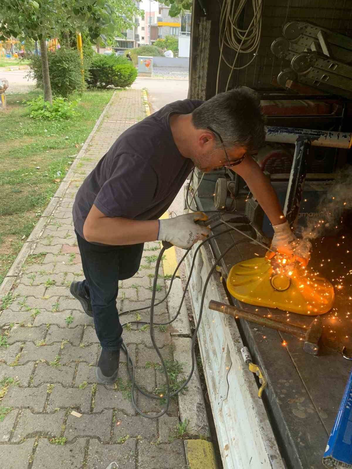 Sosyal alanlar elden geçiriliyor
