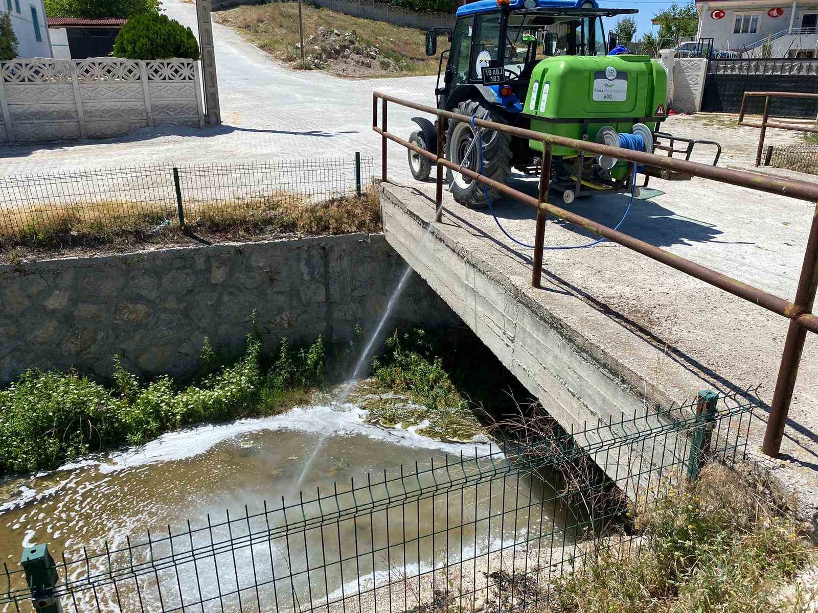 Alaca’da vektörel mücadele çalışmaları hızlandı
