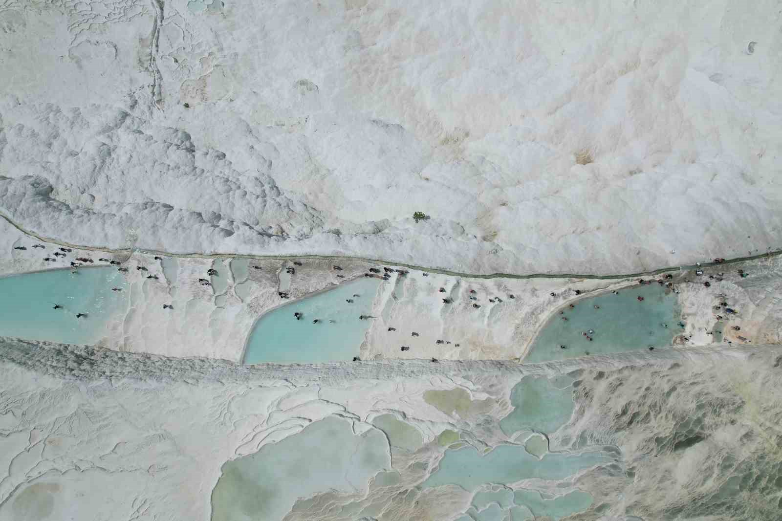 Pamukkale bayramda akına uğradı
