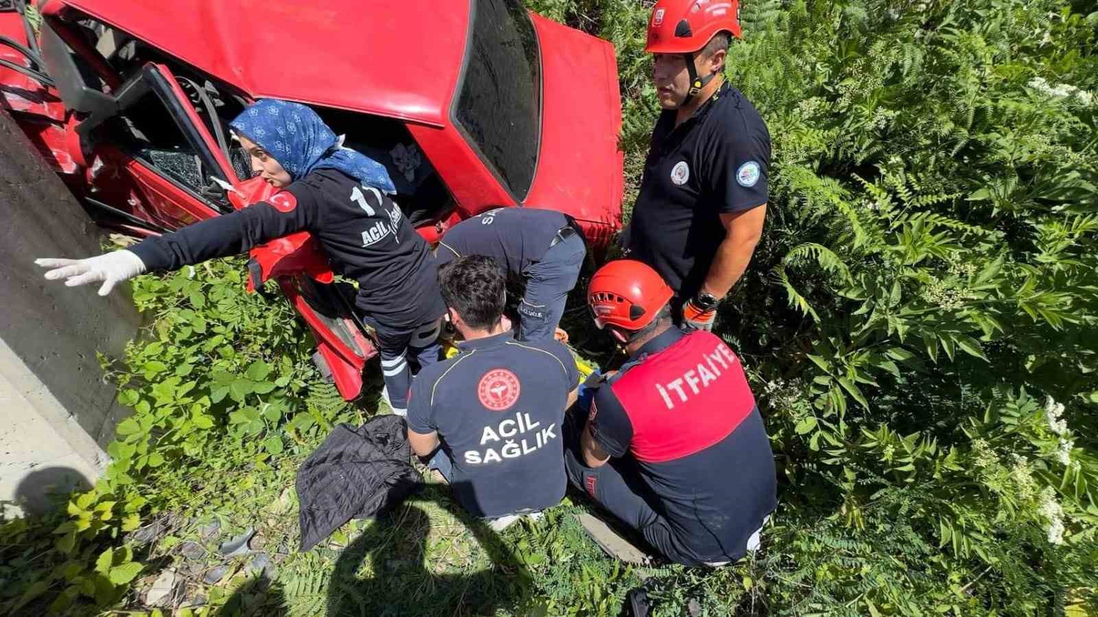 Karadeniz Ereğli’de trafik kazası: 4 yaralı
