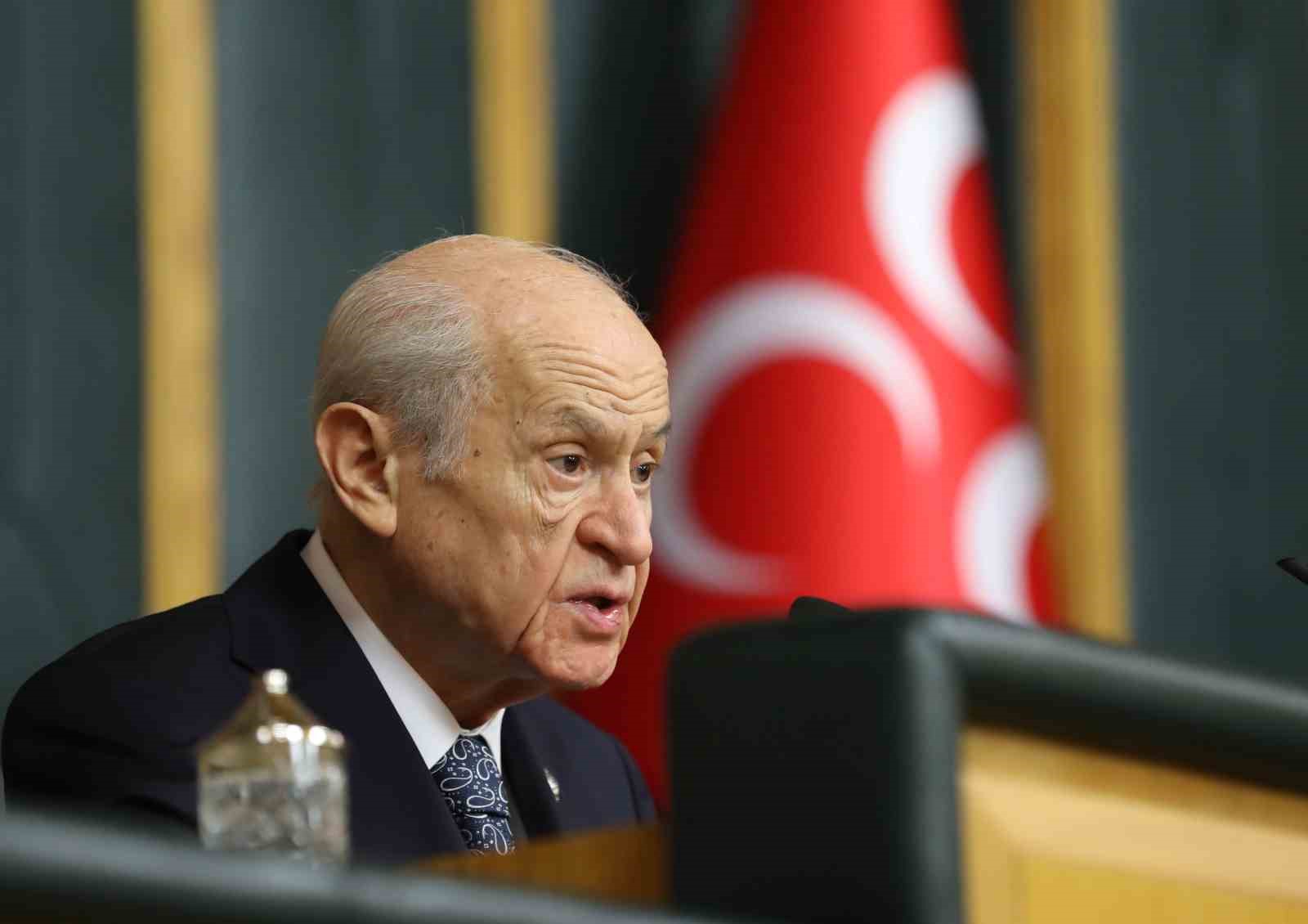 MHP Genel Başkanı Bahçeli: 